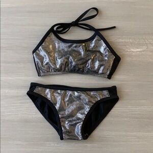 Random Hearts Holographic Bikini